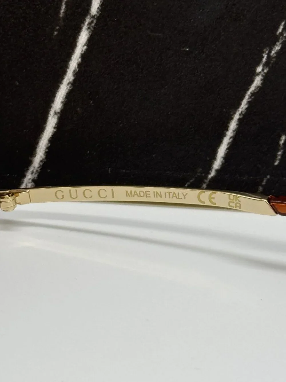 NEW GUCCI GG1560S 002 SUNGLASSES GOLD UNISEX EYEWEAR